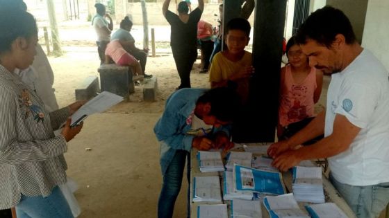 La entrega de documentos en misiones de Santa Victoria Este contó con apoyo logístico