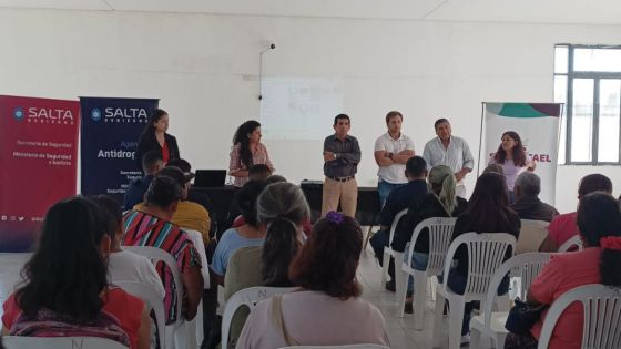 Vecinos de San Lorenzo fueron sensibilizados sobre los perjuicios que ocasionan las drogas