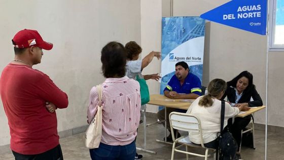 Aguas del Norte brindó atención a usuarios de Castañares y barrios aledaños de la ciudad de Salta