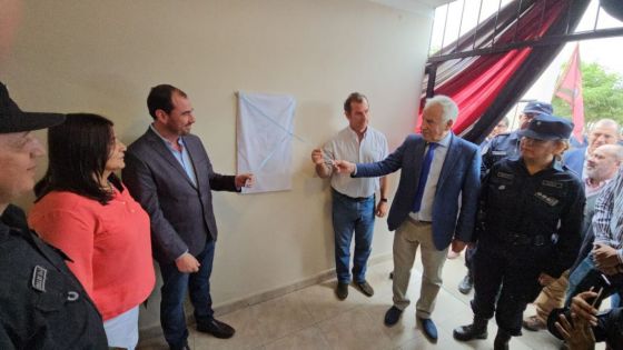 La Provincia inauguró un nuevo Puesto Policial y una Sección de Bomberos en Chicoana