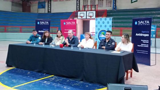 Estudiantes de Metán fueron concientizados sobre la importancia de una vida sin adicciones