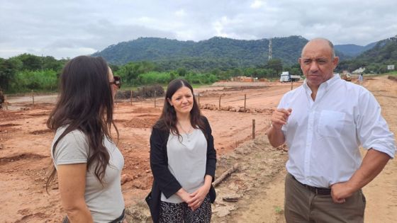 Se construye un nuevo puesto de control en Salvador Mazza