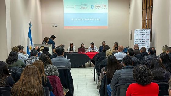 Presentaron el nuevo Plan Provincial de Calidad en Salud