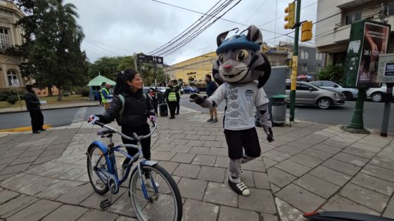 Seguridad Vial concientizó sobre el uso de la vía pública como actores del tránsito