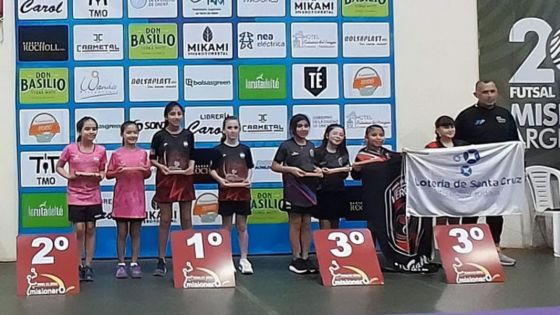 Notable actuación de Salta en el Campeonato de tenis de mesa