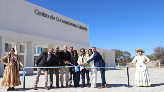 El Centro de Convenciones de Cafayate inaugurado por Sáenz es un hito para el turismo en los Valles Calchaquíes