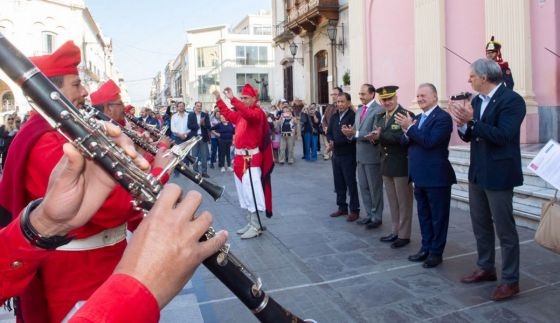 Se realizó un homenaje al teniente general Eustoquio Frías