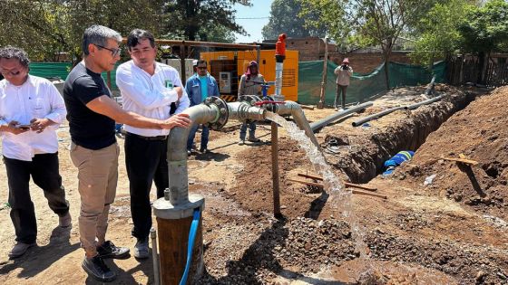 La Provincia puso en funcionamiento un nuevo pozo de abastecimiento en Tartagal