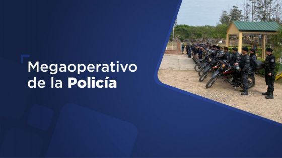 Megaoperativo de la Policía con allanamientos en distintas localidades de la provincia