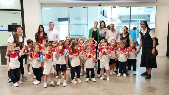 Alumnos de nivel inicial visitaron el CDR del Registro Civil en el Paseo Salta